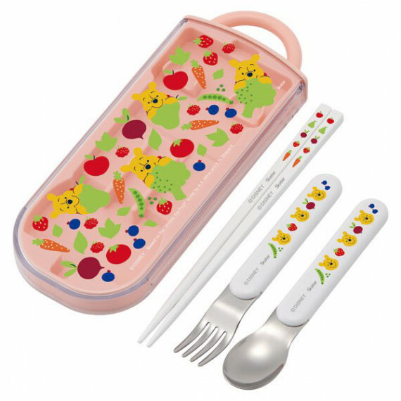 日本製 Skater 銀離子餐具套裝 - Winnie The Pooh