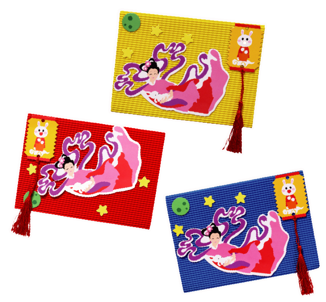 DIY中秋手寫祝福賀卡材料包 M1531