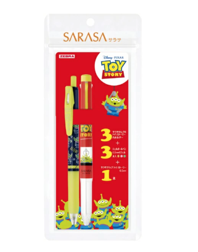 日本Zebra 限定版3色原子筆套裝-Toystory