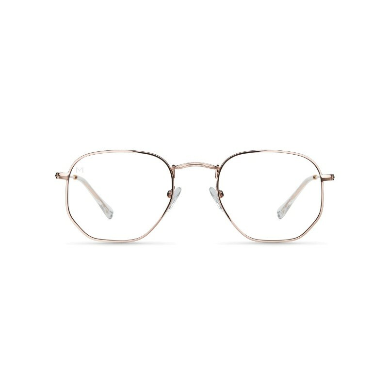 EYASI 藍光眼鏡 - 玫瑰金