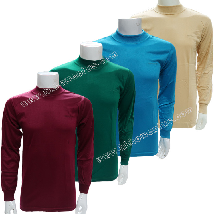 master sea: 男裝半高領長袖 (S-XL碼)