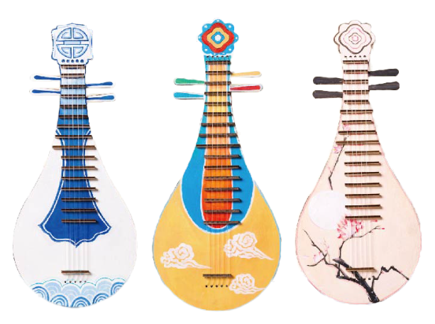 DIY中國風琵琶材料包 M7061