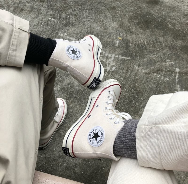 <亂亂賣第三彈!!💣>零碼-28.5cm-Converse Chuck Taylor  1970 高筒 米白 (162053c)