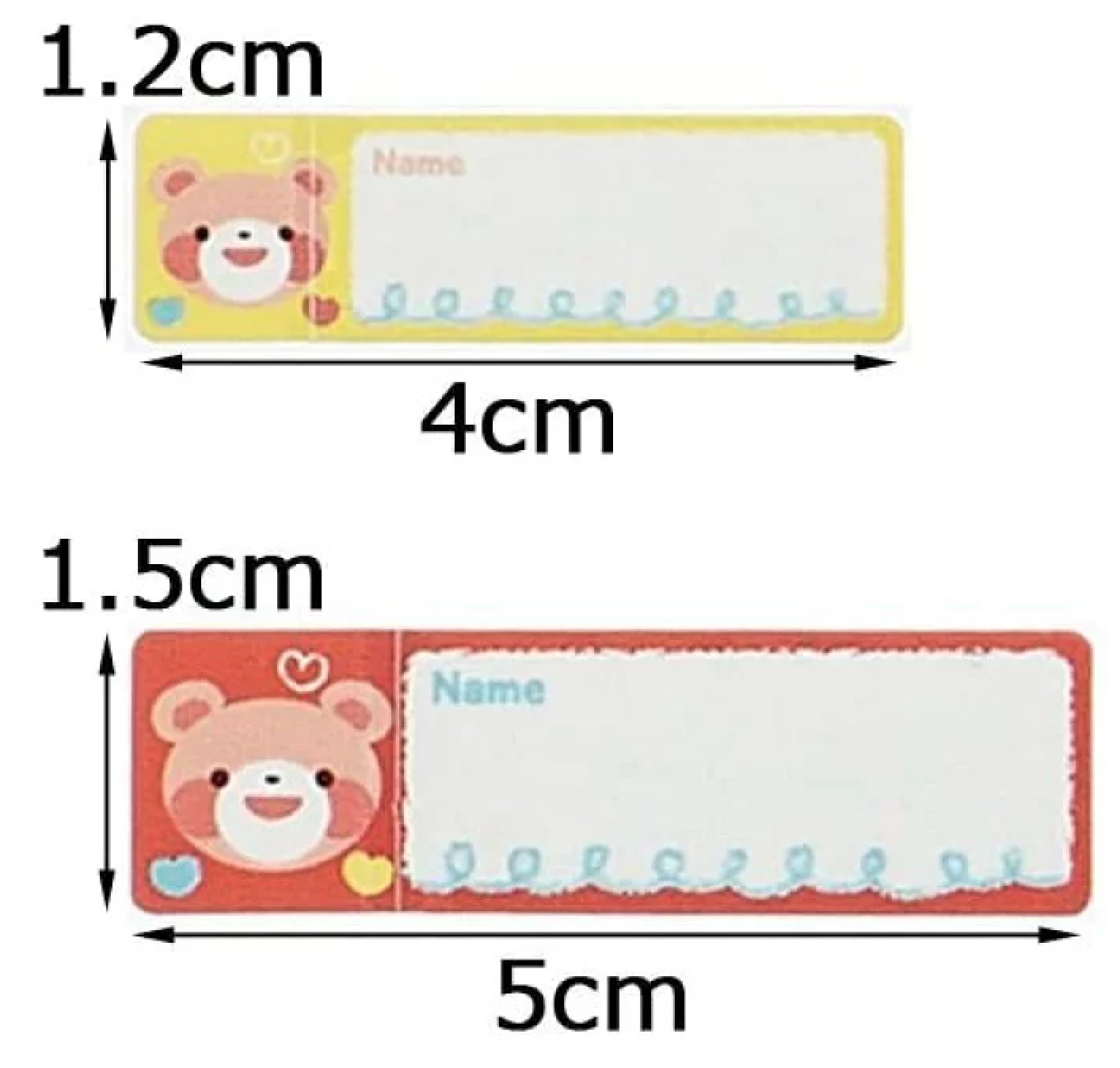 Skater姓名貼紙-熊仔