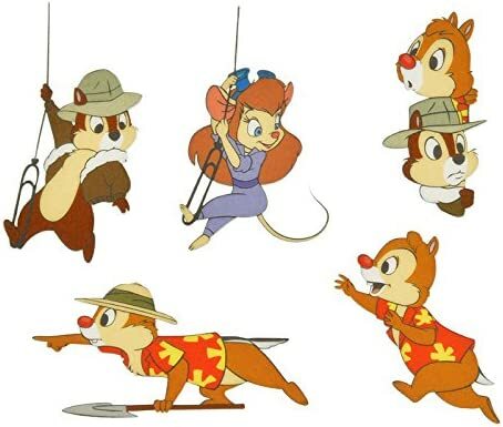 Chip n Dale Wall Sticker大鼻鋼牙貼牆貼紙