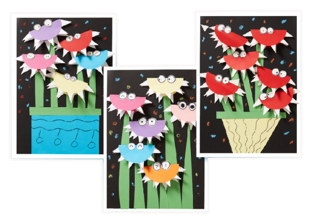 DIY搞怪食人花材料包 M7142