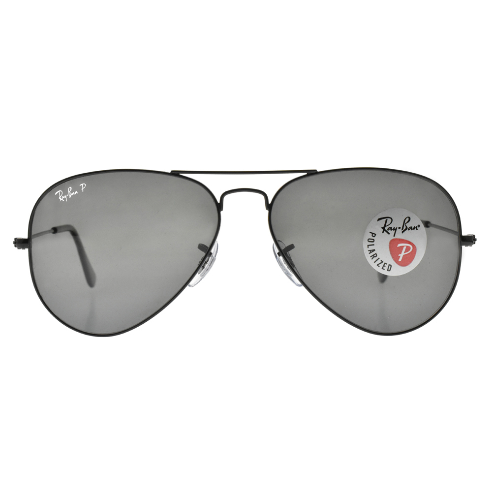 【RayBan】RB3025 00248-58mm 雙槓飛官款太陽眼鏡 (偏光鏡片)