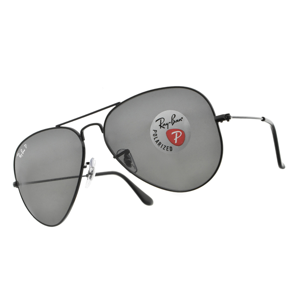 【RayBan】RB3025 00248-58mm 雙槓飛官款太陽眼鏡 (偏光鏡片)