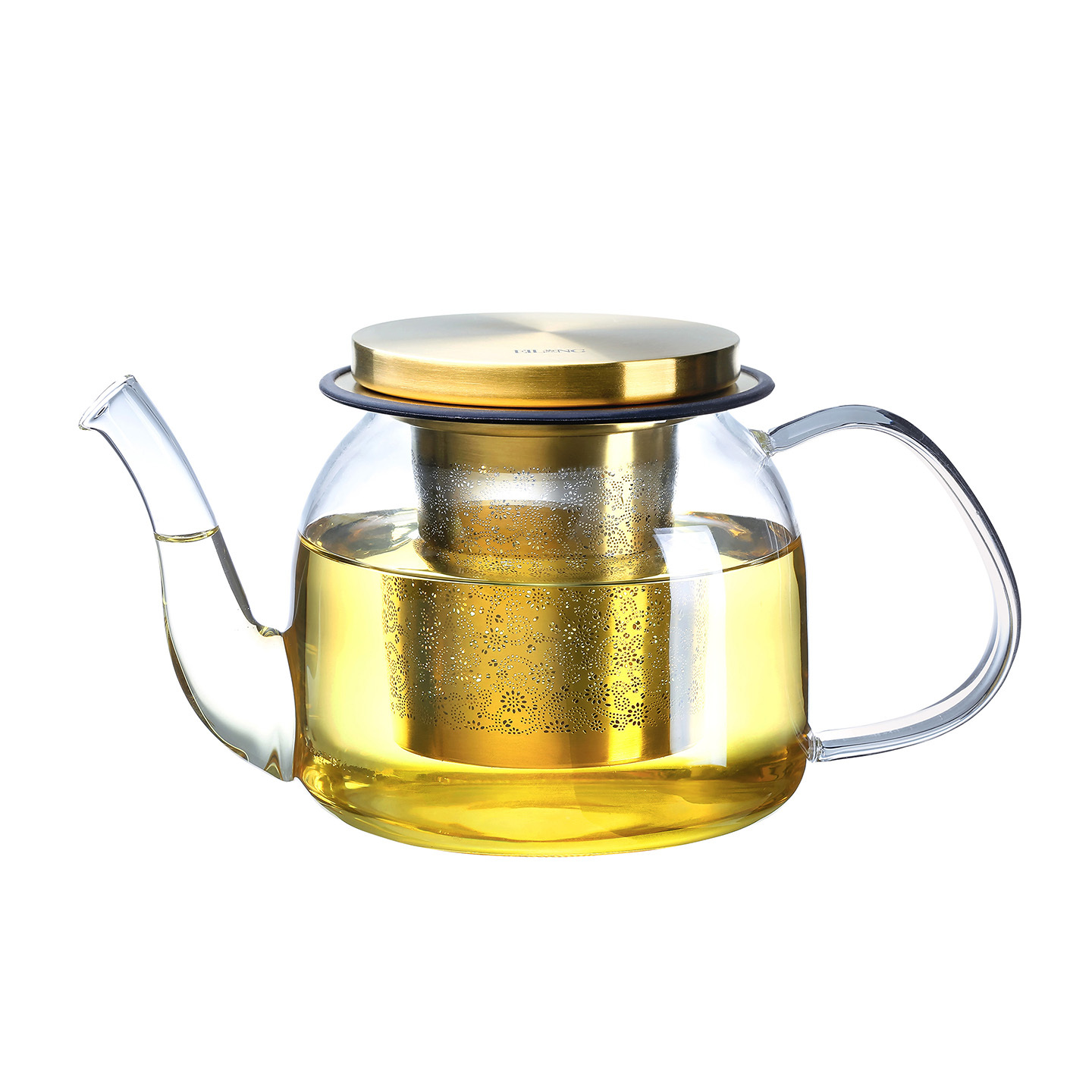 輕奢風格-花茶壺- 璀璨玻璃茶壺(650ml) ｜台灣首選原創設計｜宜
