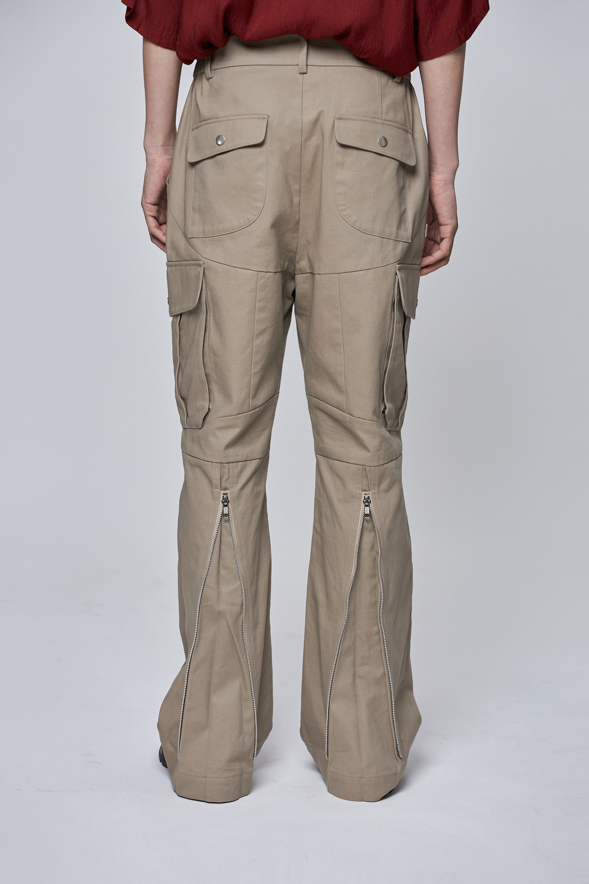 aesynctx C_ DISTORTED PANTS-