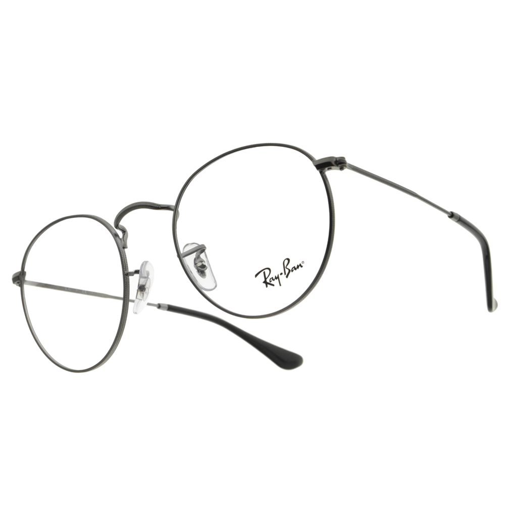 【RayBan】RB3447V 2620-50mm 復古圓框光學眼鏡 ♥