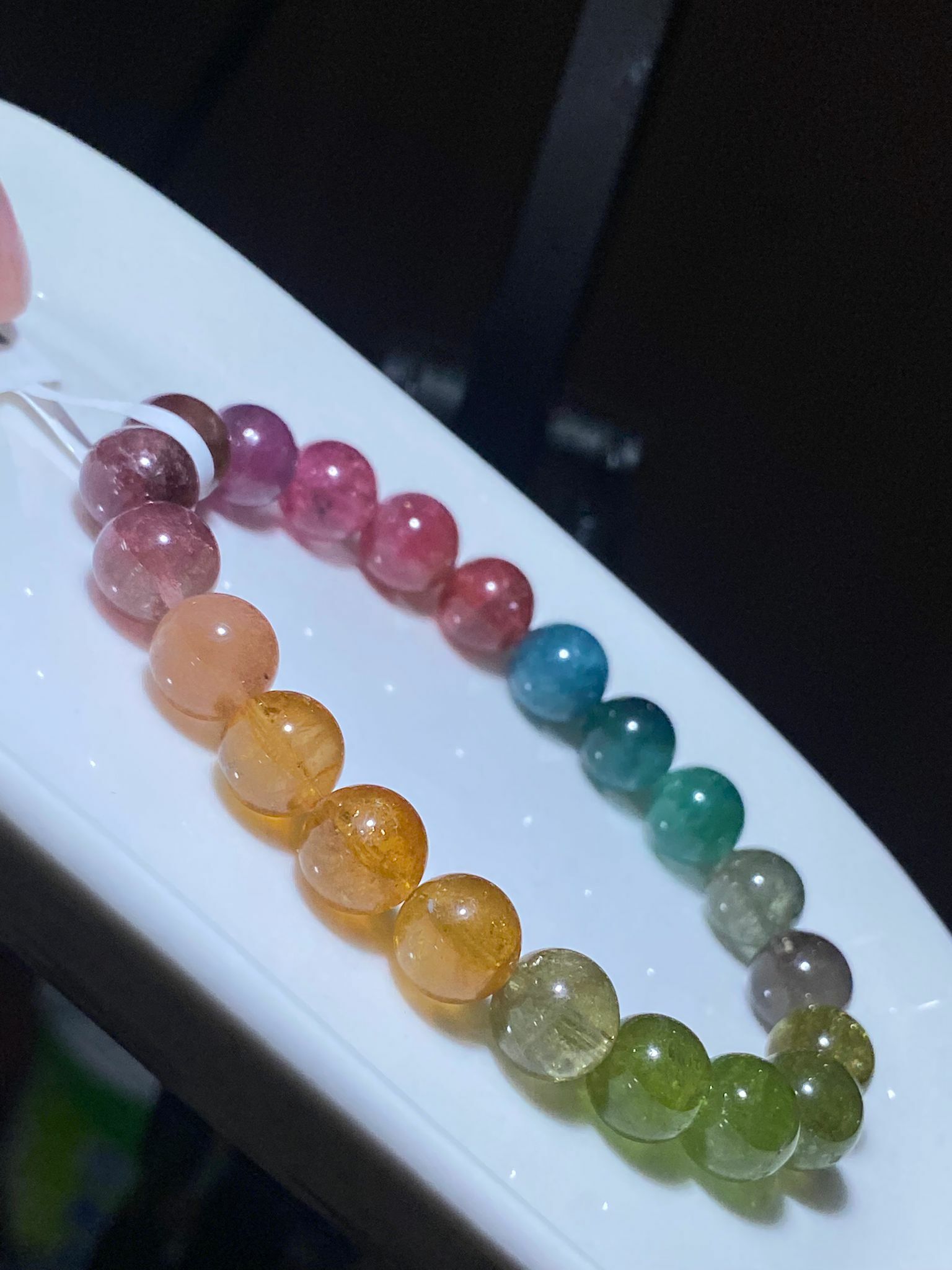 8.8-9mm高質彩虹碧璽(B)