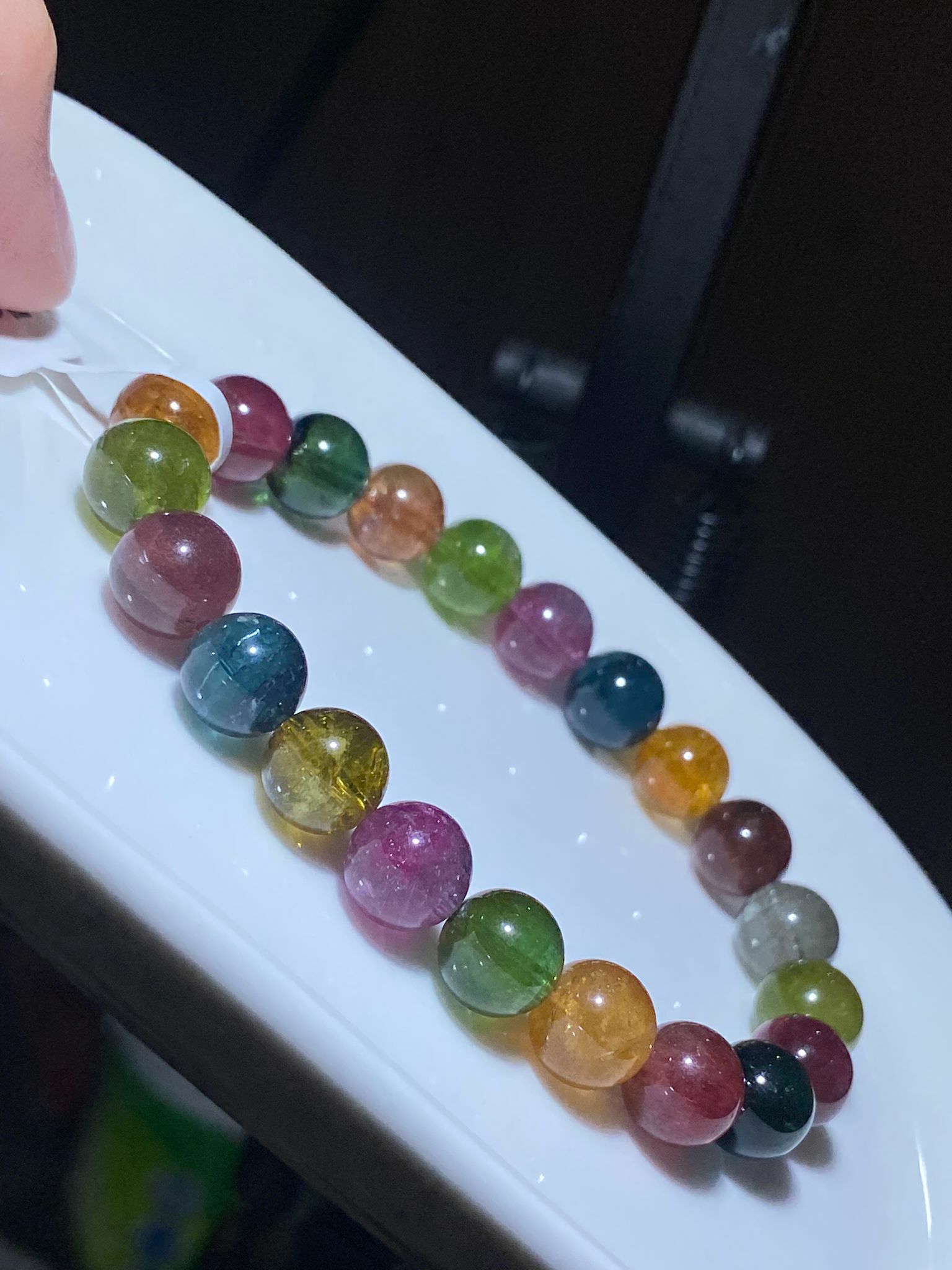 8.8-9mm高質彩虹碧璽(F)