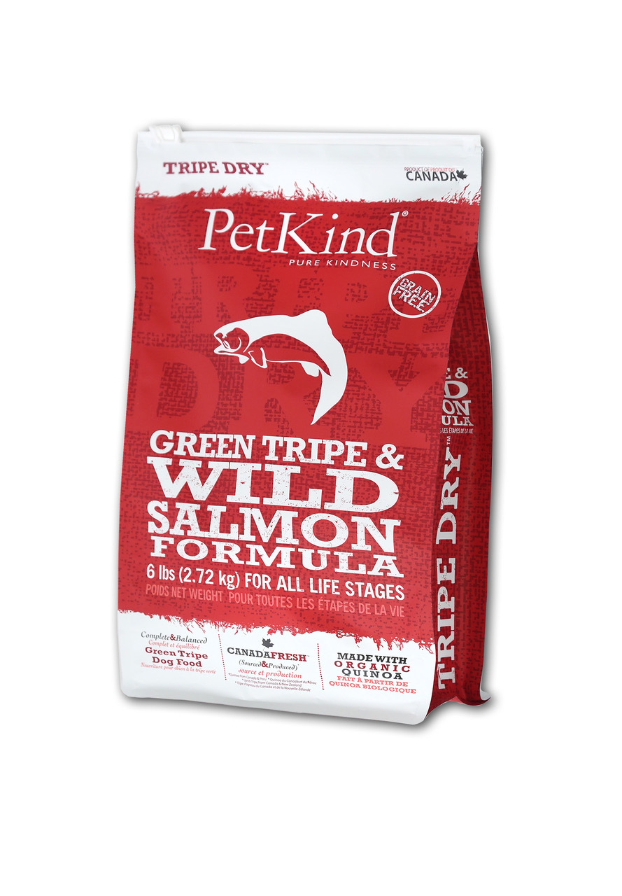 PETKIND TRIPE DRY™  羊草胃及三文魚配方 (6LB/14LB/25LB)（香港行貨）