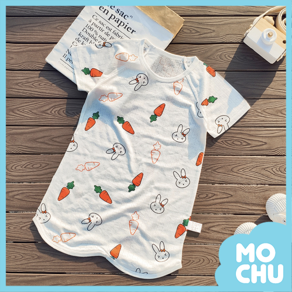 竹纖維防踢睡裙(蘿蔔兔)