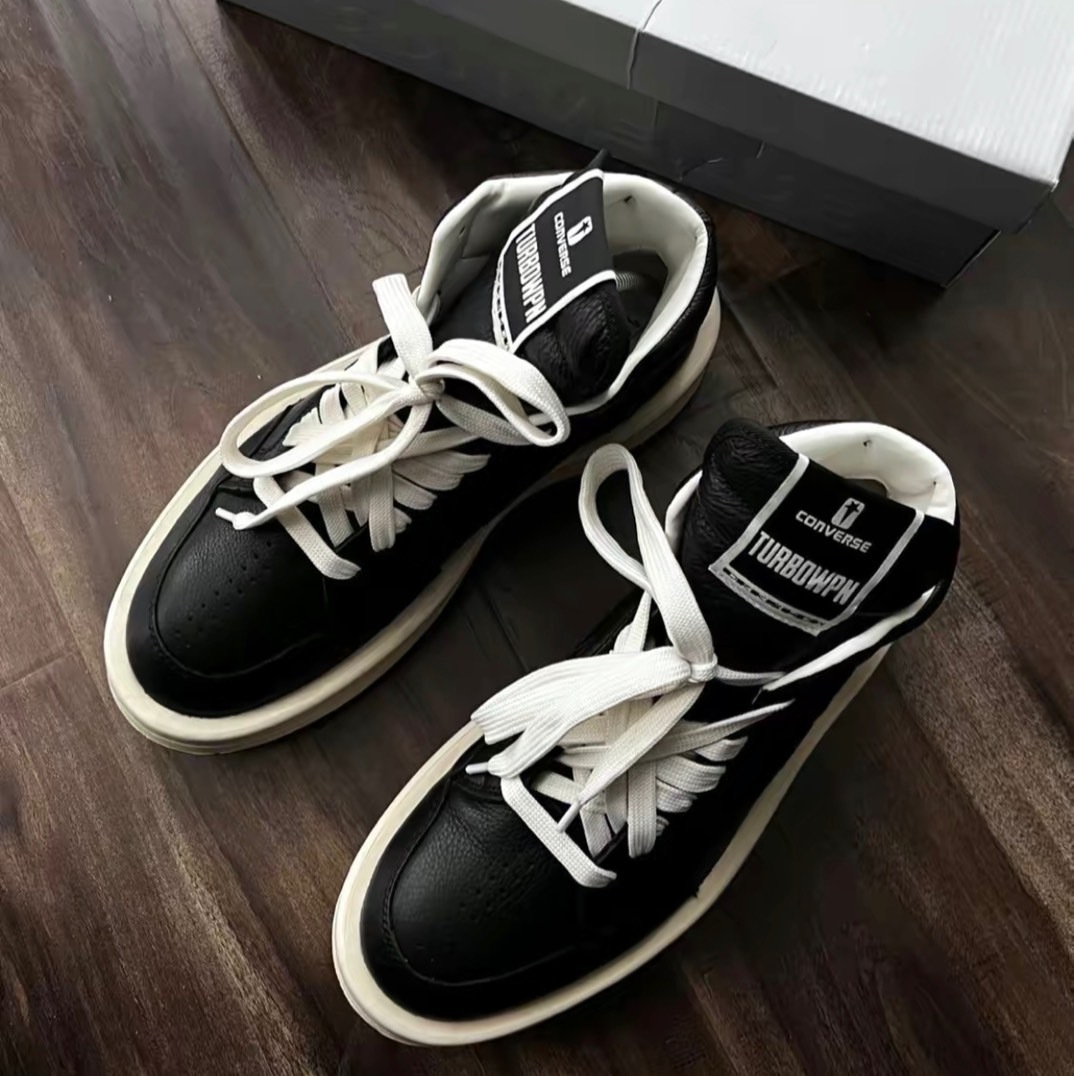 RICK OWENS DRKSHDW x Converse  Turbodrk Weapon 黑色 聯名 男女同款