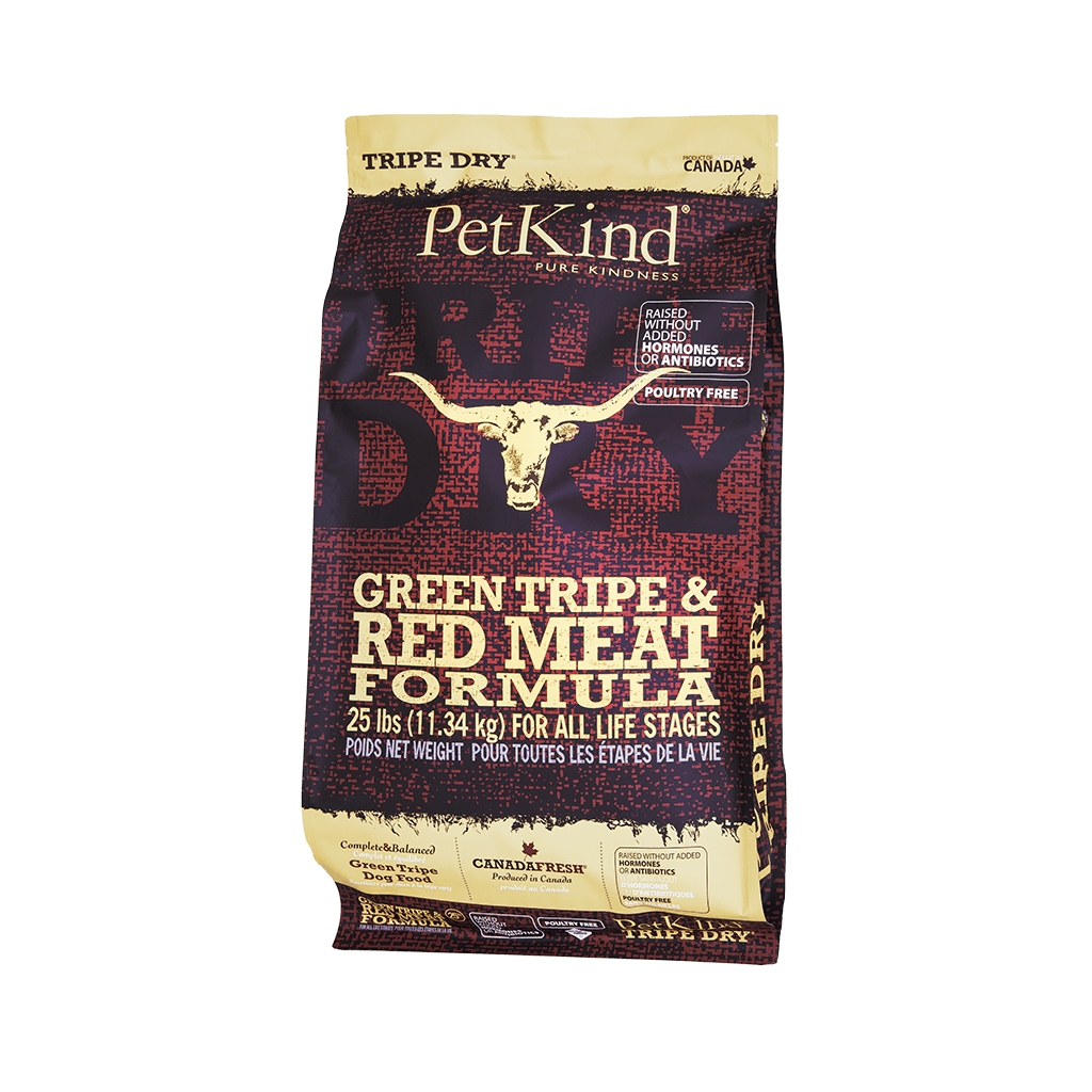 PETKIND TRIPE DRY™ 極級草胃紅肉配方 (6LB/25LB)（香港行貨）