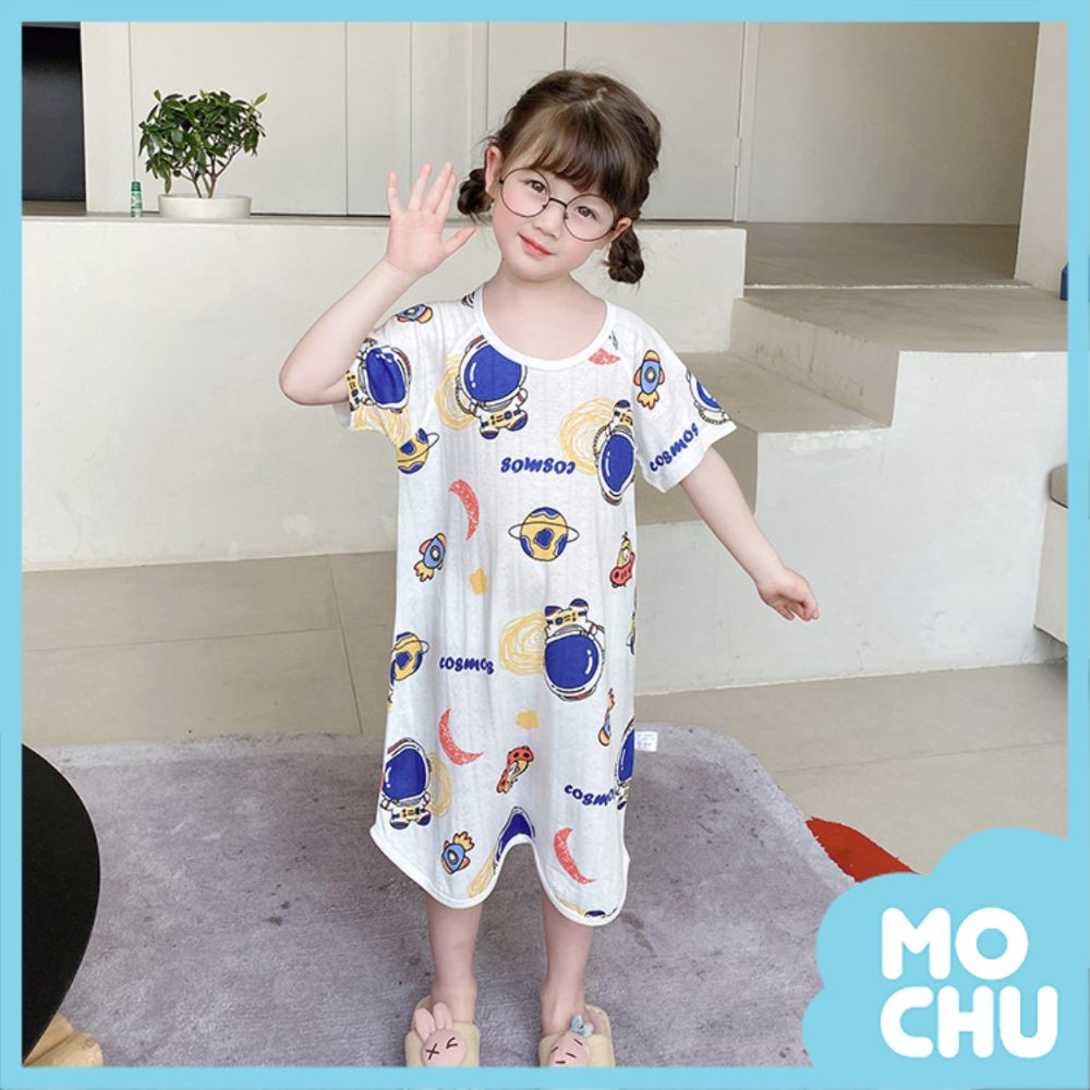 竹纖維防踢睡裙(太空人)