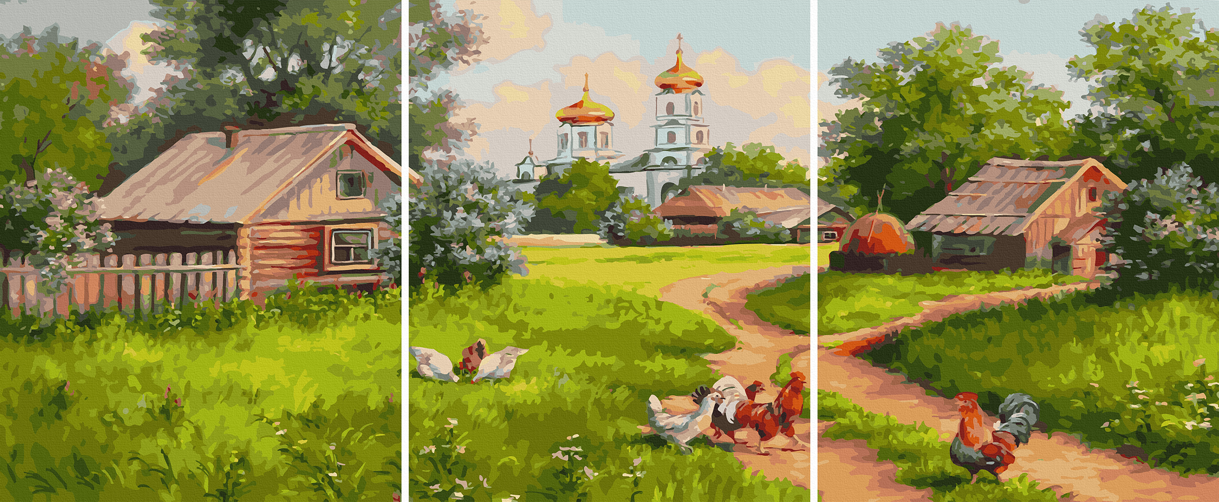 【95324】悠活田園40*50CM*3