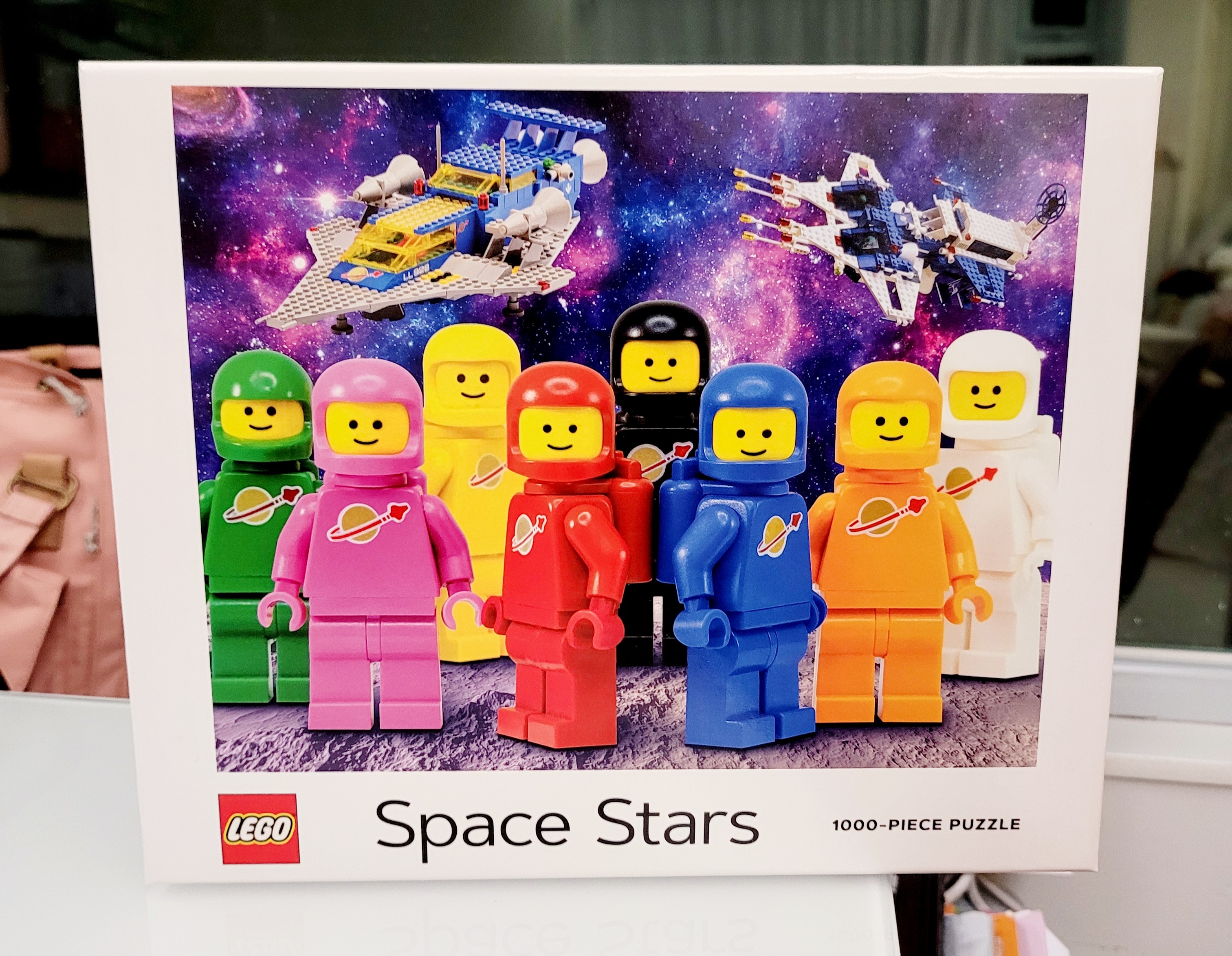 (極罕有推介)  向世界出發！ Lego Space Puzzle  1000塊 **連白色掛牆相框***
