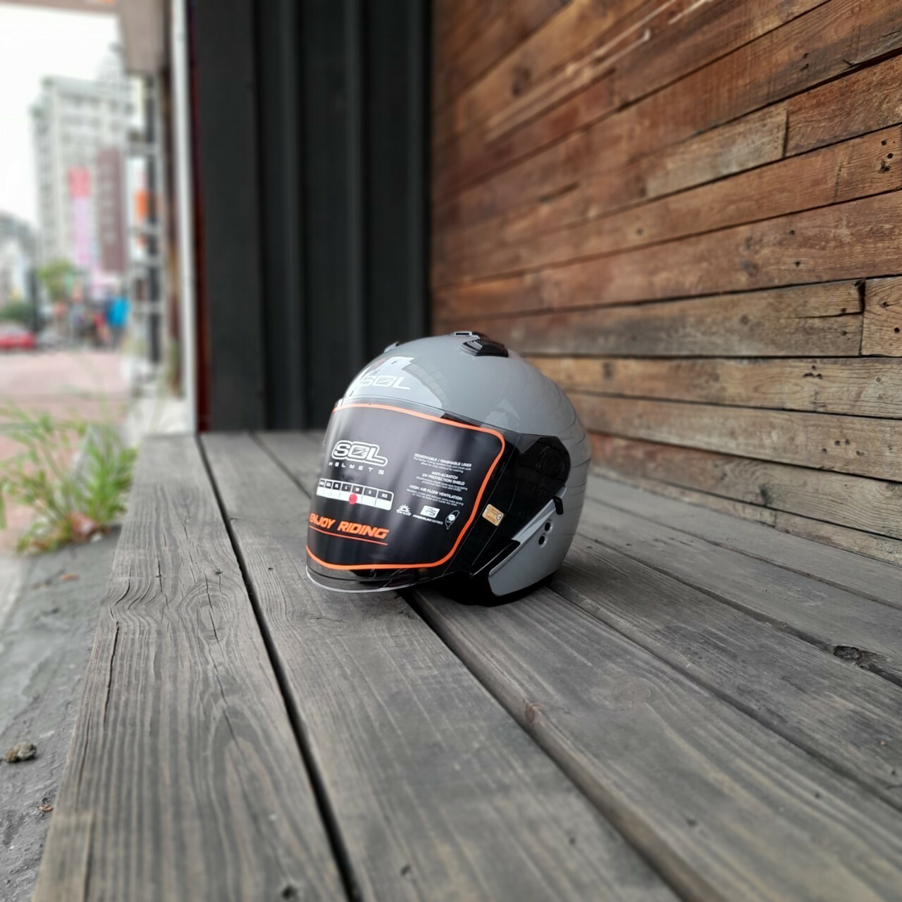 SOL SO-XP 水泥灰 3/4罩 SOXP