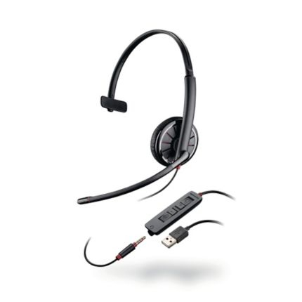 Plantronics Blackwire C3215 corded UC monaural headset Headset USB-A or 3.5mm jack