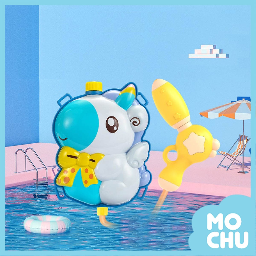 獨角獸造型背包水槍(兩色)