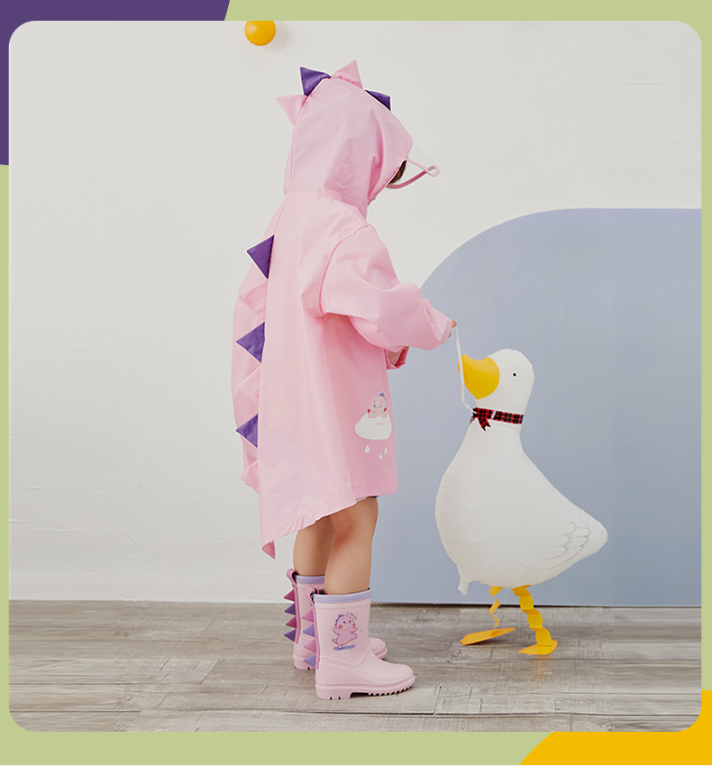 Dinosaur 防滑恐龍造型水鞋