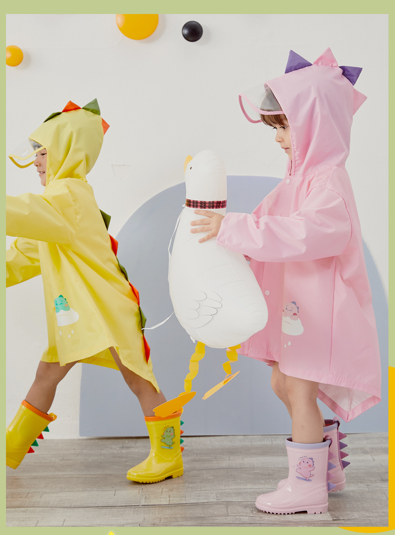 Dinosaur 防滑恐龍造型水鞋