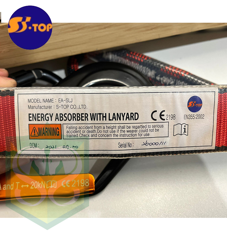 S-TOP EA SLJ 韓國制單大勾緩衝連接尾繩 ( EN355 )