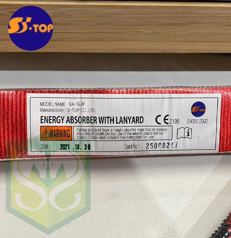 S-TOP EA SLJV 韓國制雙大勾緩衝連接尾繩 ( EN355 )