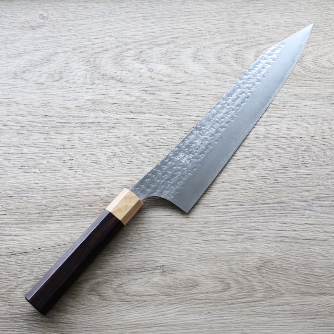 黑崎優 閃光 牛刀 240mm SG2粉末HSS鋼