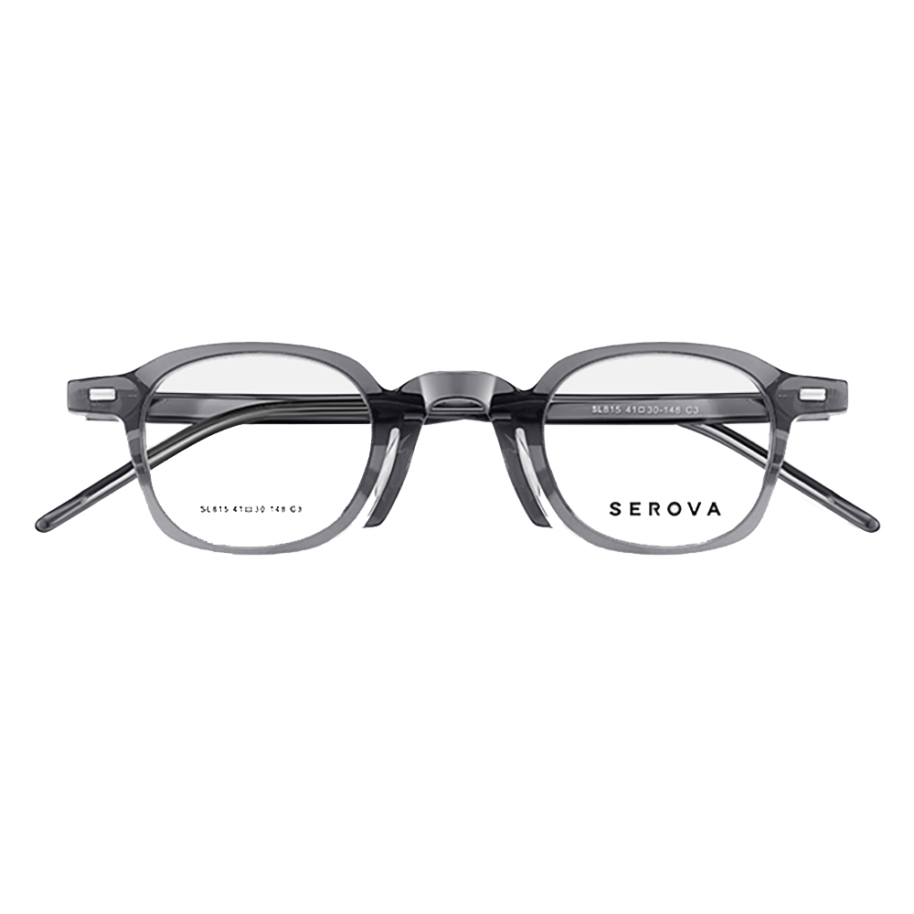 【SEROVA】SL815 (四色) 個性圓框光學眼鏡
