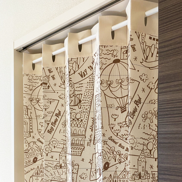 22143-KT Sanrio Hello Kitty 多用途風琴簾 秘密地圖