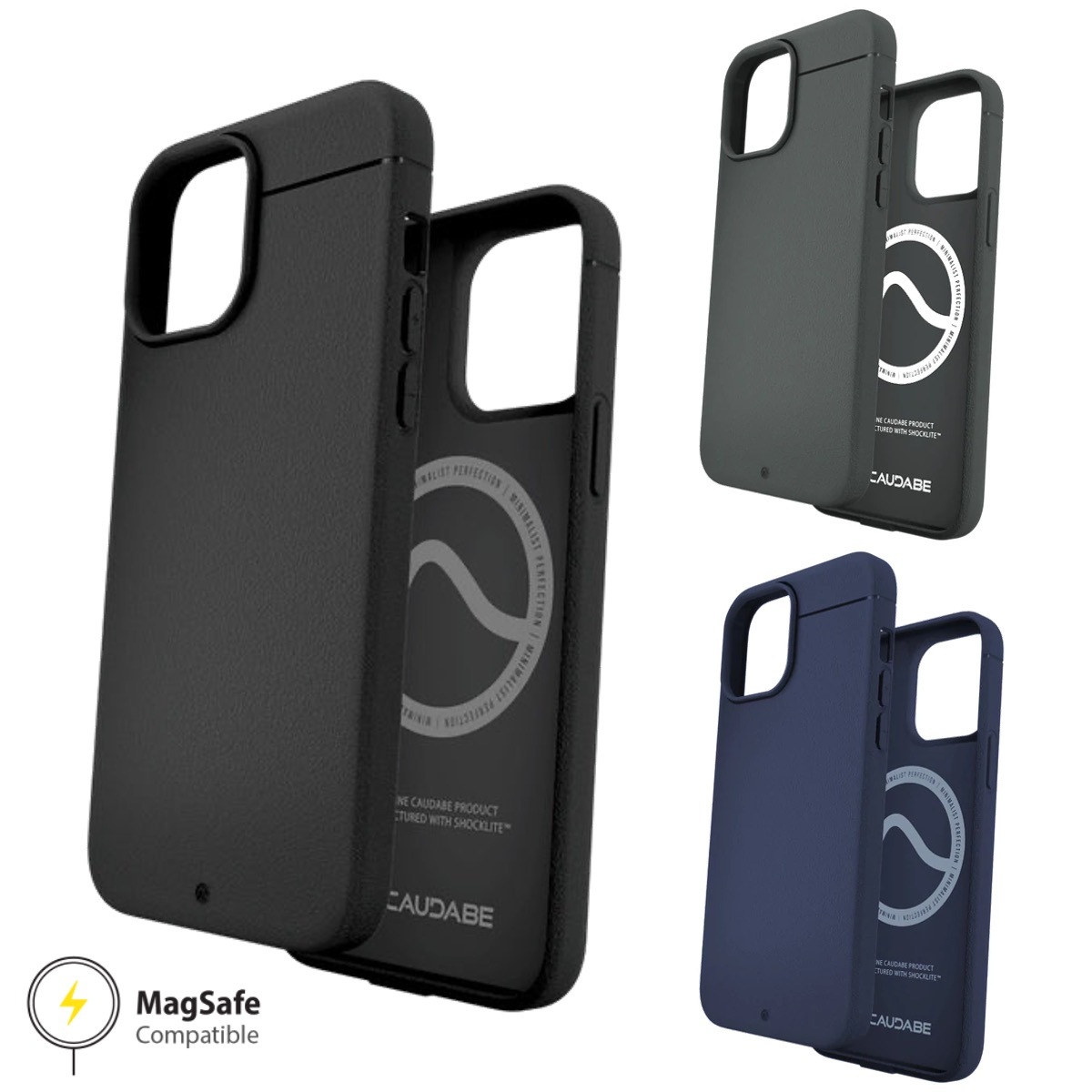 Caudabe Sheath MagSafe 磨砂防撞手機殼 -iPhone 13 mini (兩鏡頭)