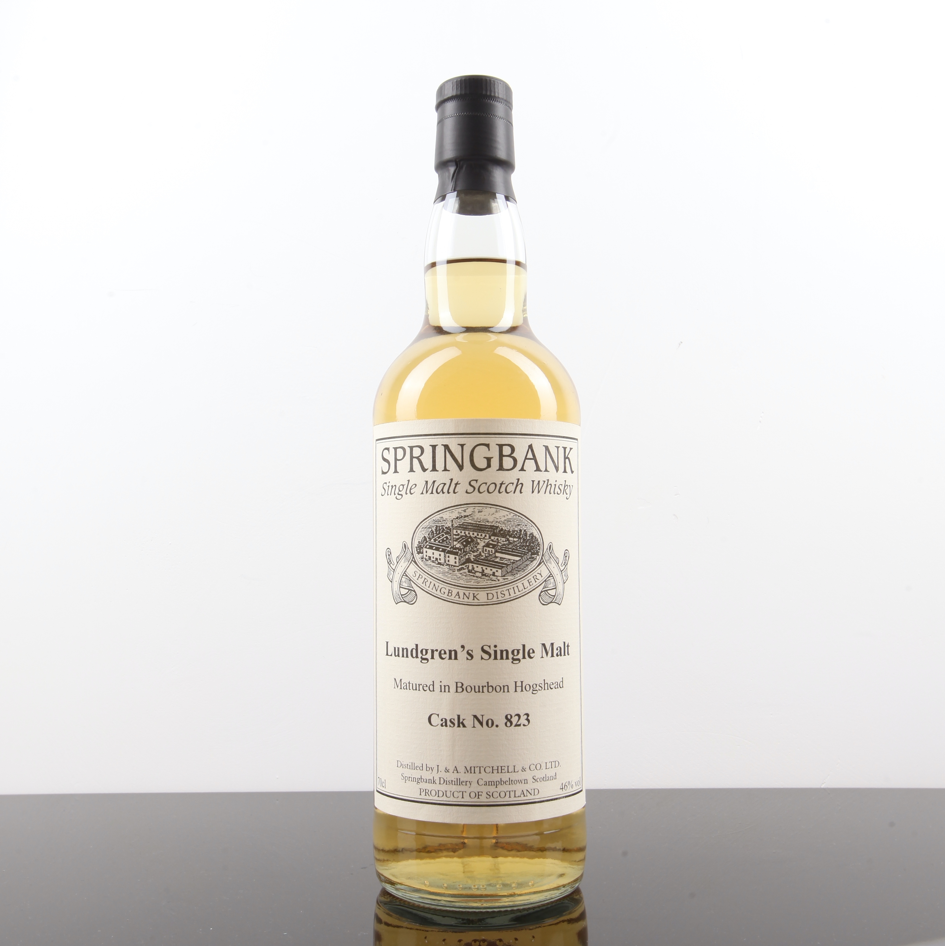 Springbank 1997 10YO #823 46% Private Bottling for Lundgren's Single Malt