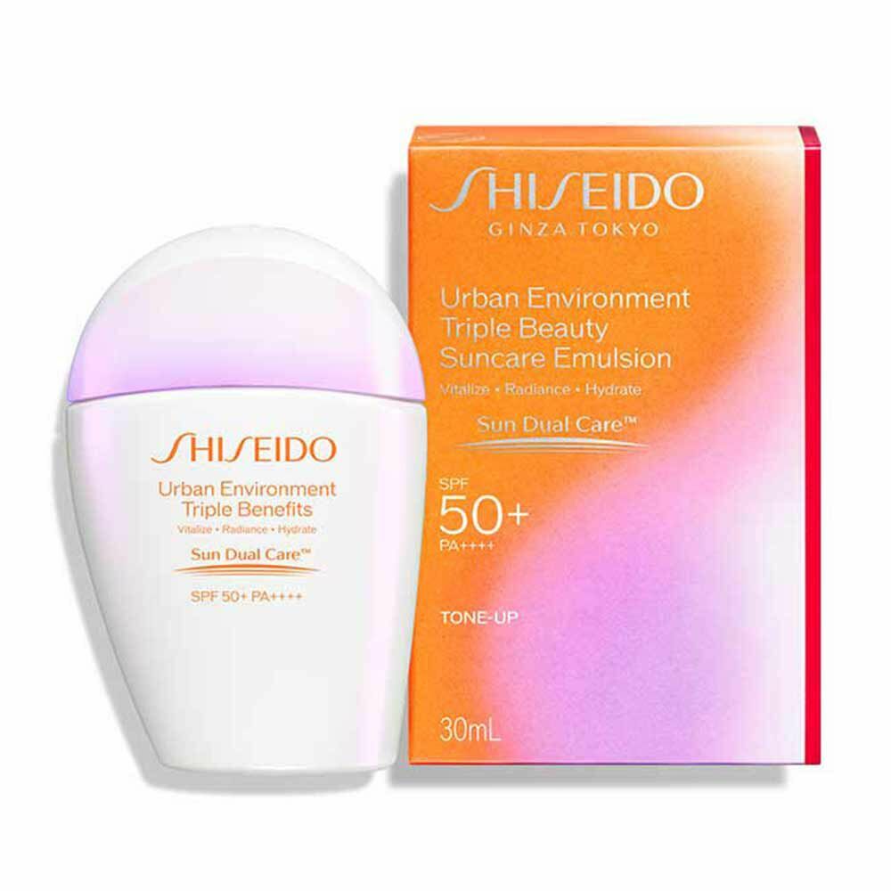 【SHISEIDO 資生堂】新艷陽‧夏亮妍防曬妝前乳 Ⓗ