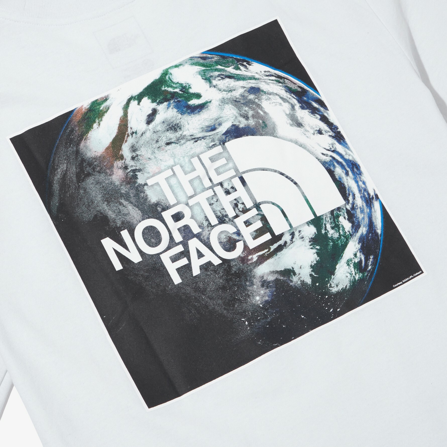 THE NORTH FACE EARTH DAY TEE 地球日 短袖 短T 白 NT7UN12B