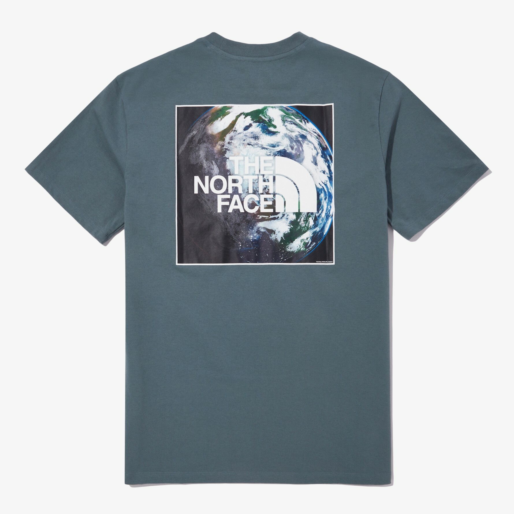 THE NORTH FACE EARTH DAY TEE 地球日 短袖 短T 灰綠 NT7UN12C