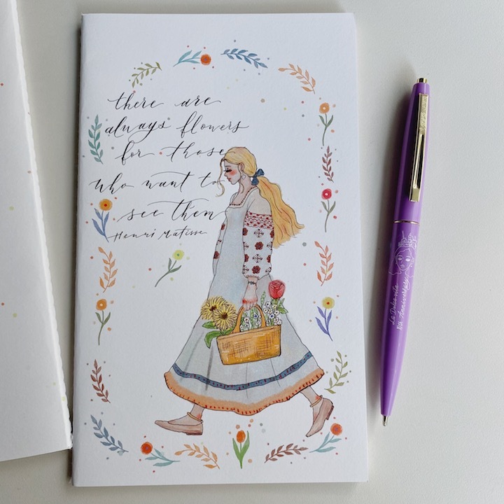 花園採集 線裝空白筆記本｜甜蜜生活十週年紀念