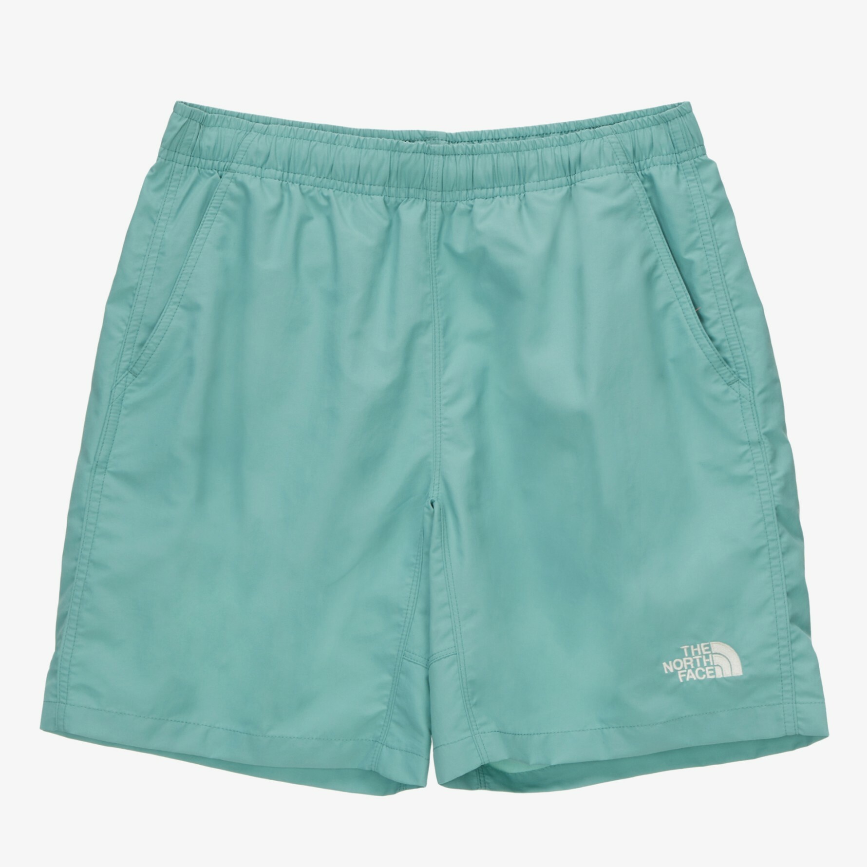 THE NORTH FACE DAILY ESSENTIAL 運動短褲 尼龍 透氣 藍綠 NS6NN20D