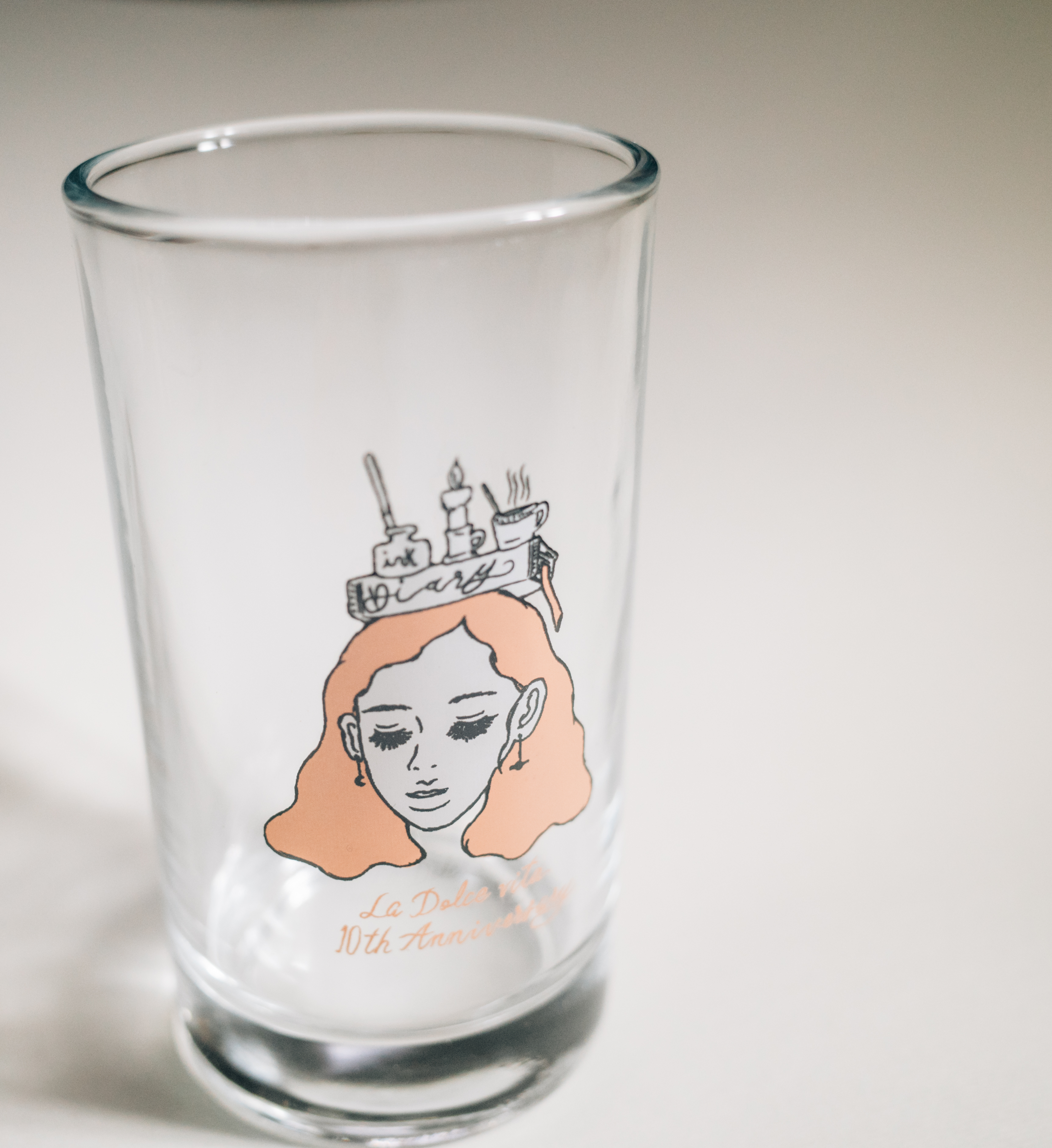 甜蜜生活陪你乾一杯 十週年紀念玻璃杯｜甜蜜生活