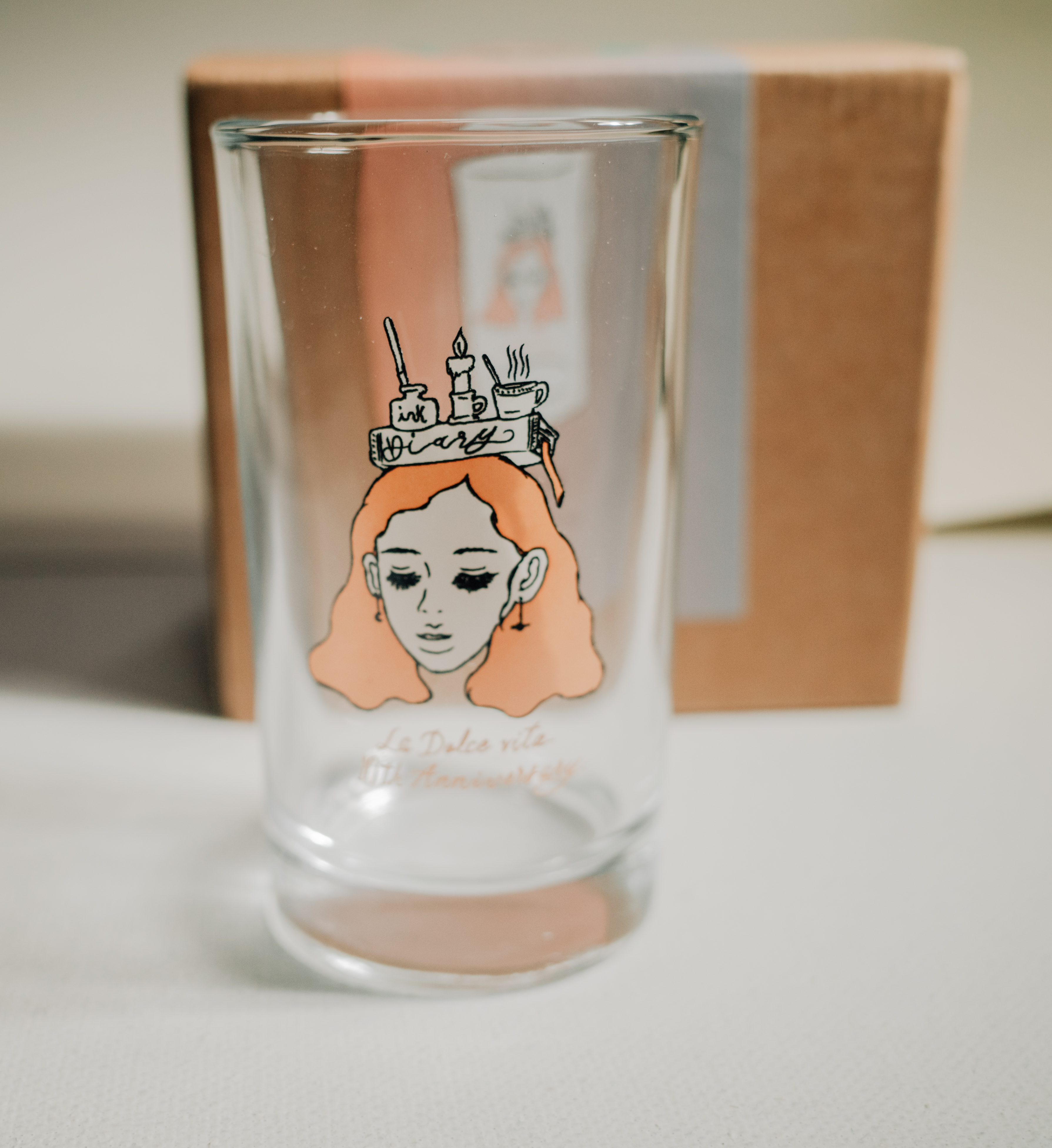 甜蜜生活陪你乾一杯 十週年紀念玻璃杯｜甜蜜生活