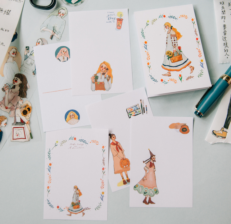 La Dolce Vita Memo Pad - Garden Collection 