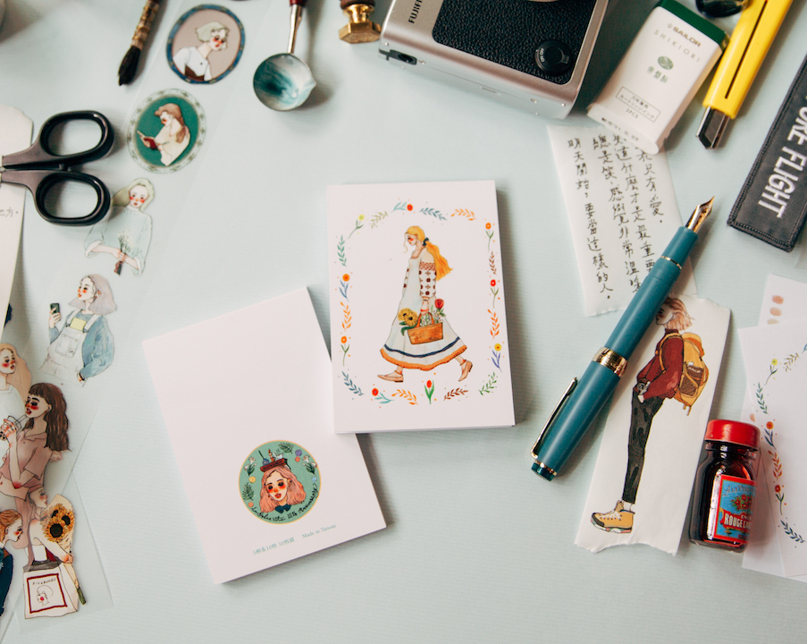 La Dolce Vita Memo Pad - Garden Collection 