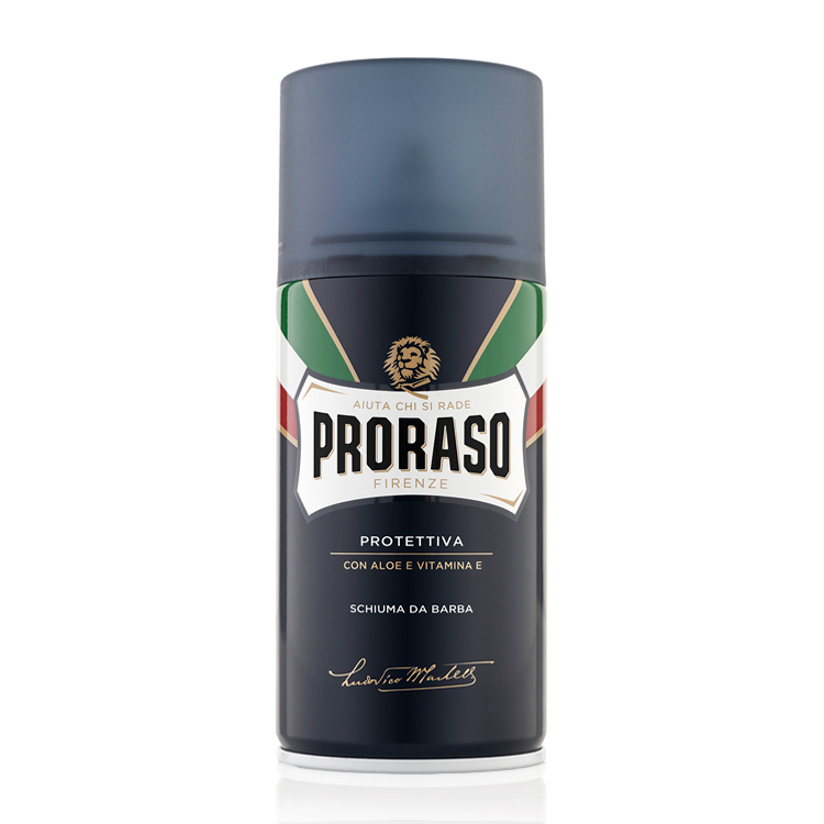義大利 Proraso - 刮鬍泡（保濕麝香 / 藍標）