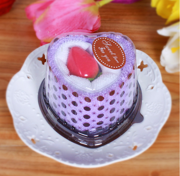 心型蛋糕毛巾 SPD128