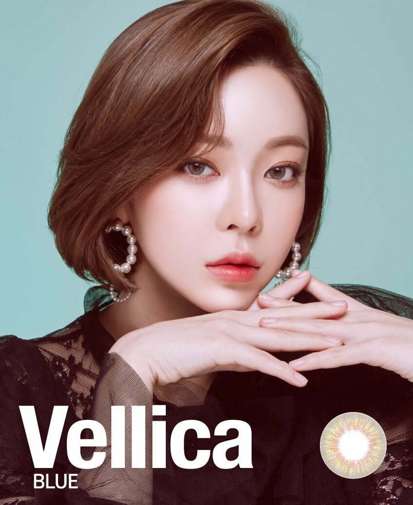 LensVery Vellica Blue1 Month Contact Lenses