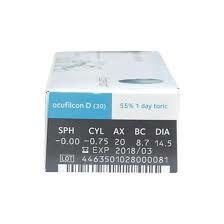 Biomedics 1 day Extra Toric (for Astigmatism) 30 Pack