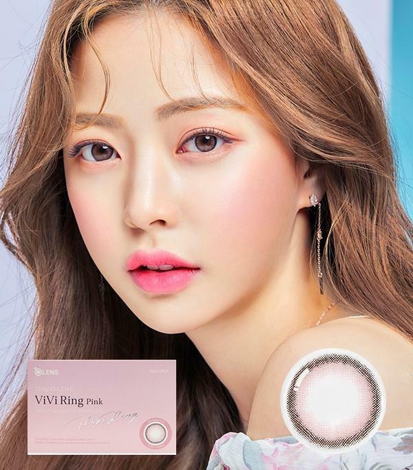 OLens Viviring Pink Monthly Contact Lenses